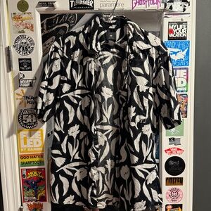 H&M Floral Button Up